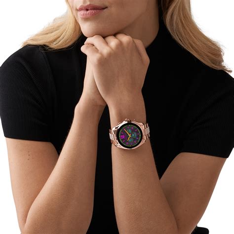 Michael Kors Women's Touchscreen Smartwatch, 6th Generation 